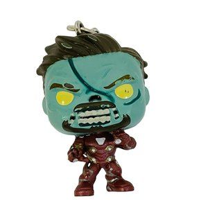 Marvel Funko Pop Key Chain Zombie What If Limited Edition Vinyl Figurine 9 CM‎